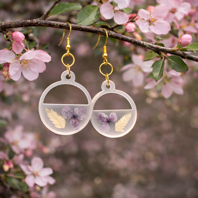 MoonNight collection/ Rasin earrings